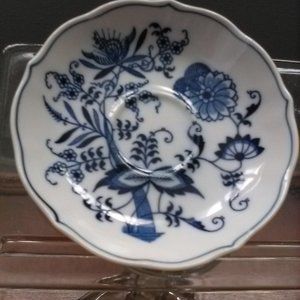 Vtg Blue Danube Saucer